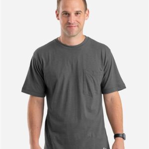 Berne Apparel BSM38 - Men's Lightweight Performance Pocket T-Shirt