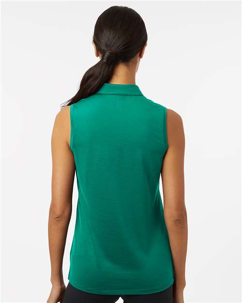 Adidas Women's Ottoman Sleeveless Polo - Image 25
