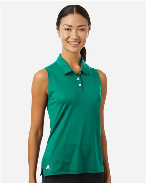 Adidas Women's Ottoman Sleeveless Polo - Image 23
