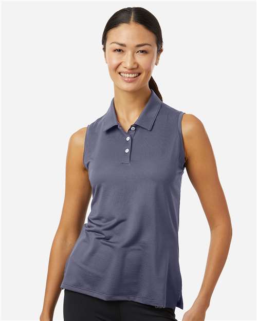 Adidas Women's Ottoman Sleeveless Polo - Image 17