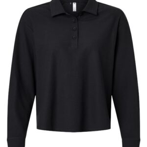 Adidas Women's Beyond Long Sleeve Loose Polo