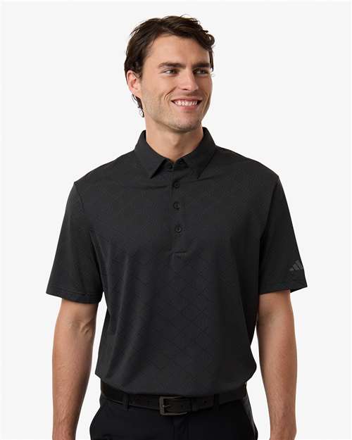 Adidas Men's Ultimate365 Jacquard Polo - Image 5