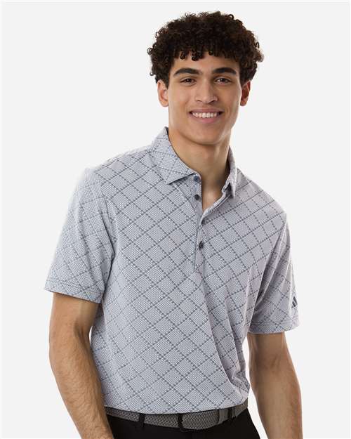 Adidas Men's Ultimate365 Jacquard Polo - Image 11