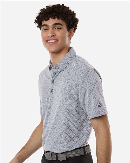 Adidas Men's Ultimate365 Jacquard Polo - Image 12