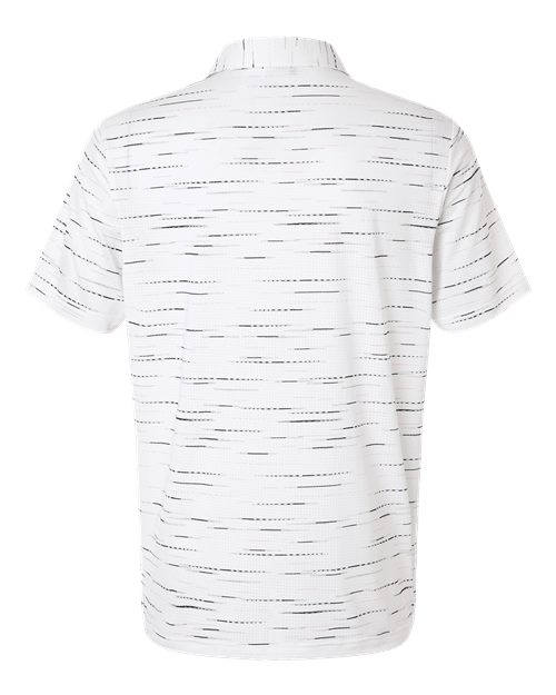 Adidas Men's Ultimate365 Mesh Glimmer Print Polo - Image 3