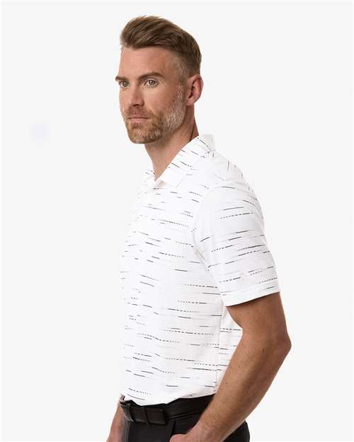 Adidas Men's Ultimate365 Mesh Glimmer Print Polo - Image 6