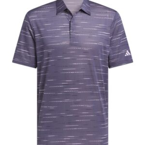 Adidas Men's Ultimate365 Mesh Glimmer Print Polo