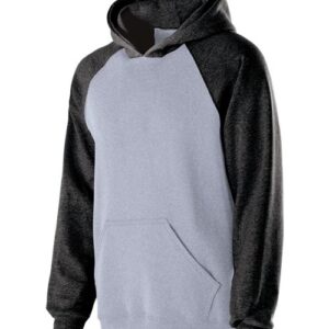 Holloway Youth Cotton/Poly Fleece Banner Hooded Sweatshirt