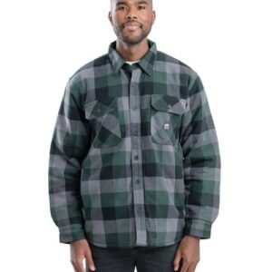 Berne Apparel SH69T - Men's Tall Timber Flannel Shirt Jacket