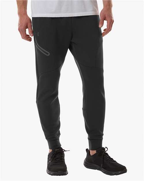Under Armour Men's Unstoppable Fleece Joggers - Image 5