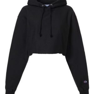 Champion Women's Reverse Weave® Hooded Cropped Sweatshirt