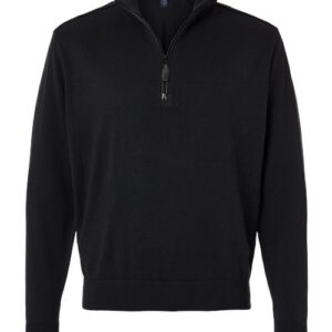Devon & Jones Men's New Classics Quarter-Zip Sweater