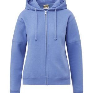 MV Sport Women's Vintage Fleece Hooded Full-Zip Sweatshirt
