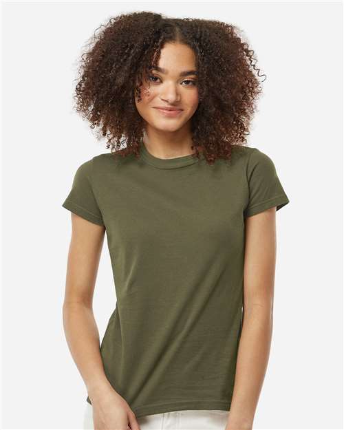 Tultex Women's Fine Jersey Slim Fit T-Shirt - Image 81