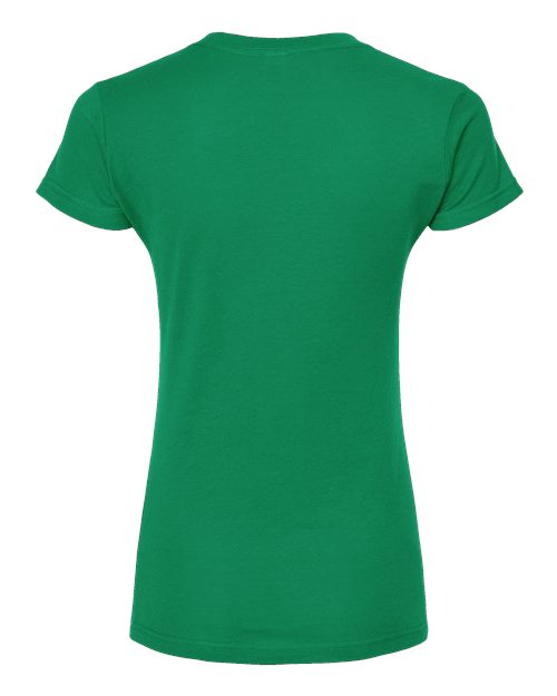 Tultex Women's Fine Jersey V-Neck T-Shirt - Image 33
