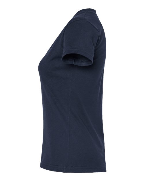 Tultex Women's Fine Jersey V-Neck T-Shirt - Image 46