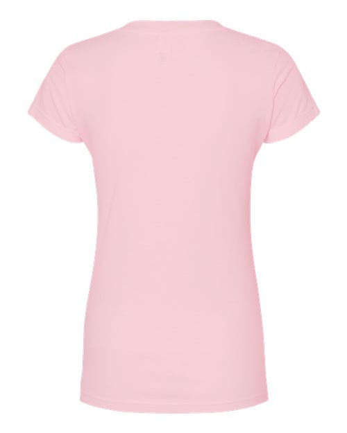 Tultex Women's Fine Jersey V-Neck T-Shirt - Image 51