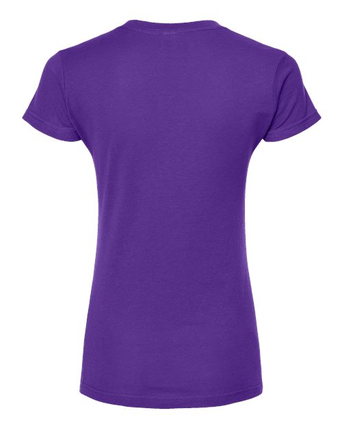 Tultex Women's Fine Jersey V-Neck T-Shirt - Image 57