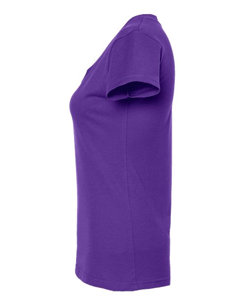 Tultex Women's Fine Jersey V-Neck T-Shirt - Image 58