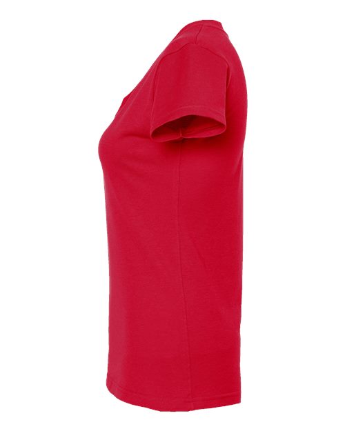Tultex Women's Fine Jersey V-Neck T-Shirt - Image 64