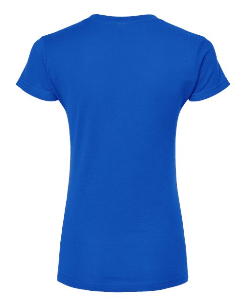 Tultex Women's Fine Jersey V-Neck T-Shirt - Image 69