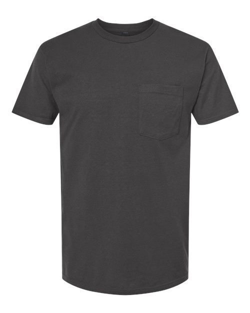Tultex Unisex Heavyweight Jersey Pocket T-Shirt - Image 8