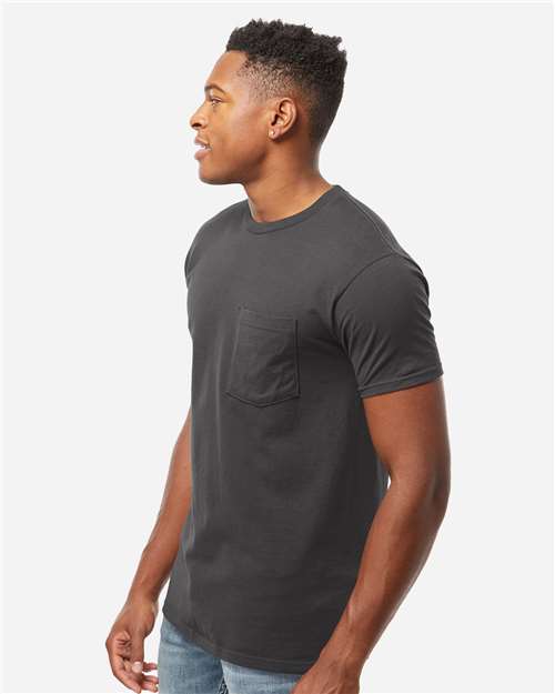Tultex Unisex Heavyweight Jersey Pocket T-Shirt - Image 12