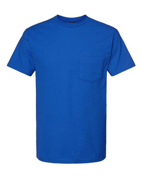 Tultex Unisex Heavyweight Jersey Pocket T-Shirt - Image 44