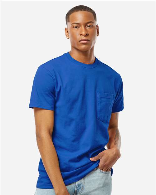 Tultex Unisex Heavyweight Jersey Pocket T-Shirt - Image 47
