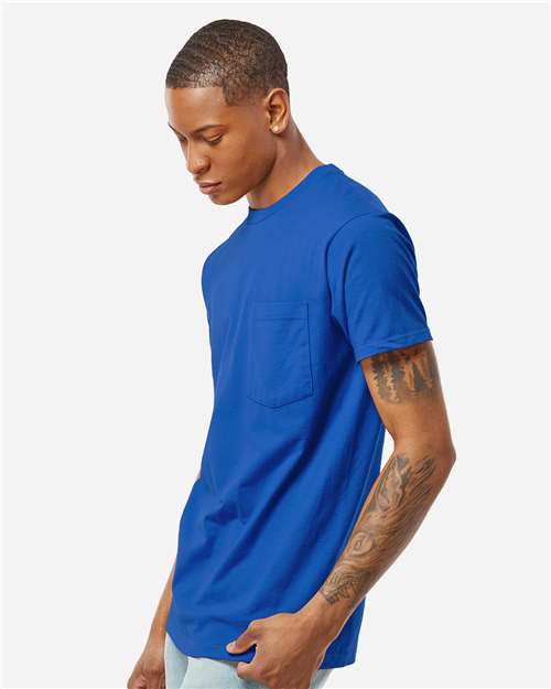Tultex Unisex Heavyweight Jersey Pocket T-Shirt - Image 48
