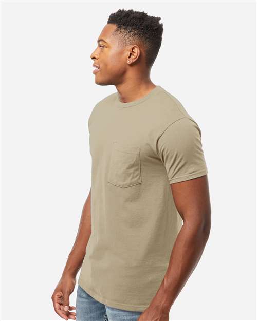 Tultex Unisex Heavyweight Jersey Pocket T-Shirt - Image 66