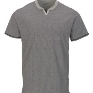 Boxercraft Men's Striped V-Notch T-Shirt