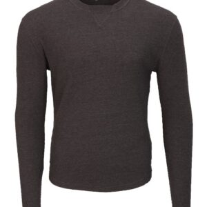 Boxercraft Men's Waffle Knit Long Sleeve T-Shirt