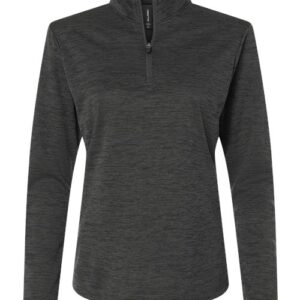 AllPro Women's Pro-Lock Performance Mélange Quarter-Zip Pullover