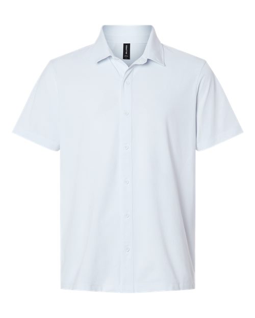 AllPro Men's Pro-Flex Sorona® Button Down Short Sleeve Shirt - Image 3