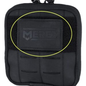 MERET Small Blank Black Patch - Qty 10
