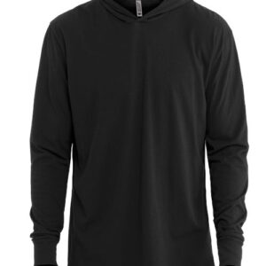 Next Level Unisex CVC Hoodie Long Sleeve T-Shirt