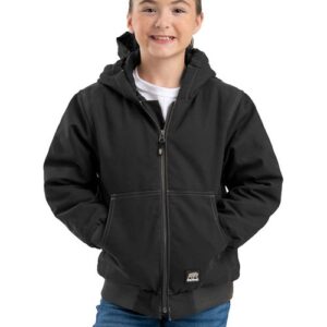 Berne Apparel BHJ61 - Youth Highland Softstone Duck Hooded Jacket