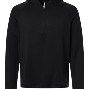 Team 365 Men's Qualify Quarter-Zip Hooded Pullover