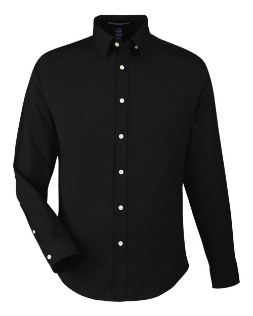 Devon & Jones Men's CrownLux Performance® Spencer Poplin Dress Shirt
