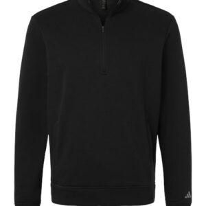Adidas Men's Elevated Fleece Quarter-Zip Pullover