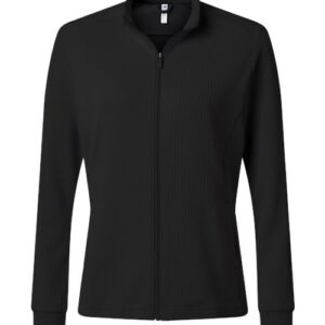 Adidas Women's Performance Textured Full-Zip Jacket