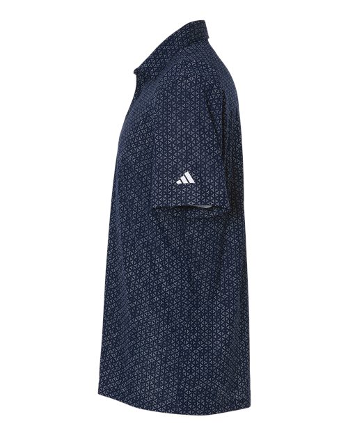 Adidas Men's Ultimate365 Mesh Tango Print Climacool Polo - Image 10