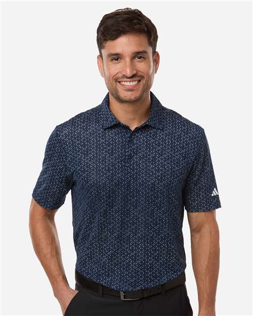 Adidas Men's Ultimate365 Mesh Tango Print Climacool Polo - Image 11