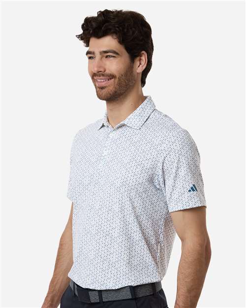 Adidas Men's Ultimate365 Mesh Tango Print Climacool Polo - Image 18