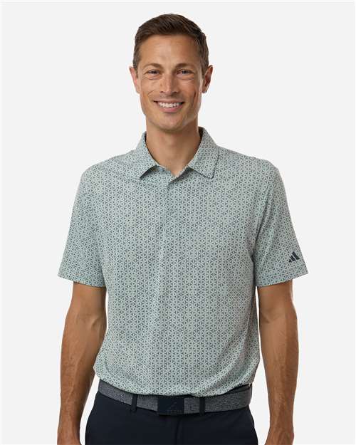 Adidas Men's Ultimate365 Mesh Tango Print Climacool Polo - Image 23