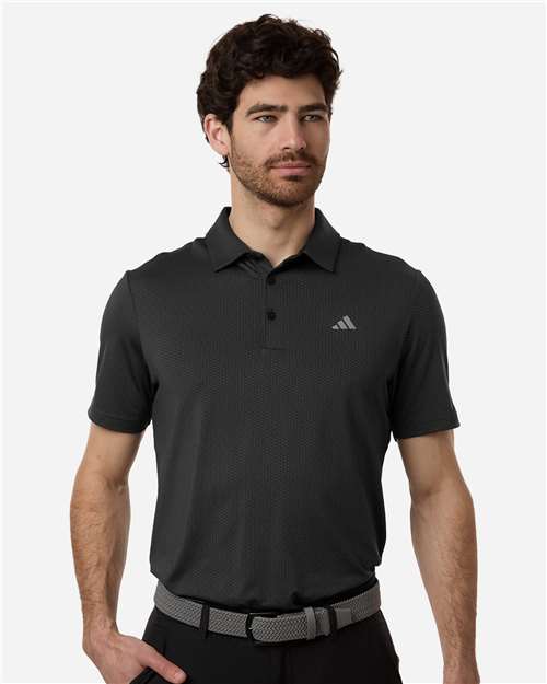 Adidas Men's Performance Textured Polo - Image 5