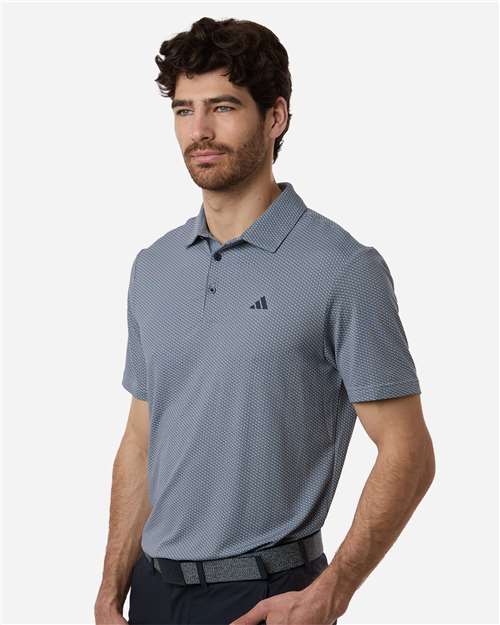 Adidas Men's Performance Textured Polo - Image 18