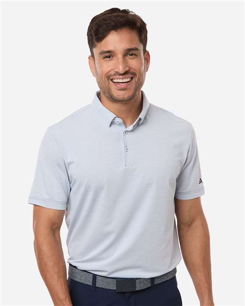Adidas Men's Ultimate365 Pencil Stripe Climacool Polo - Image 17