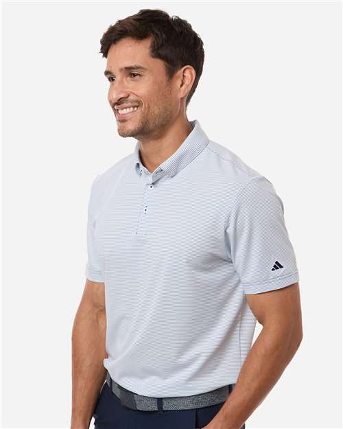 Adidas Men's Ultimate365 Pencil Stripe Climacool Polo - Image 18